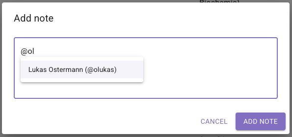 Notify a user
