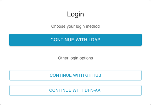 External identity providers
